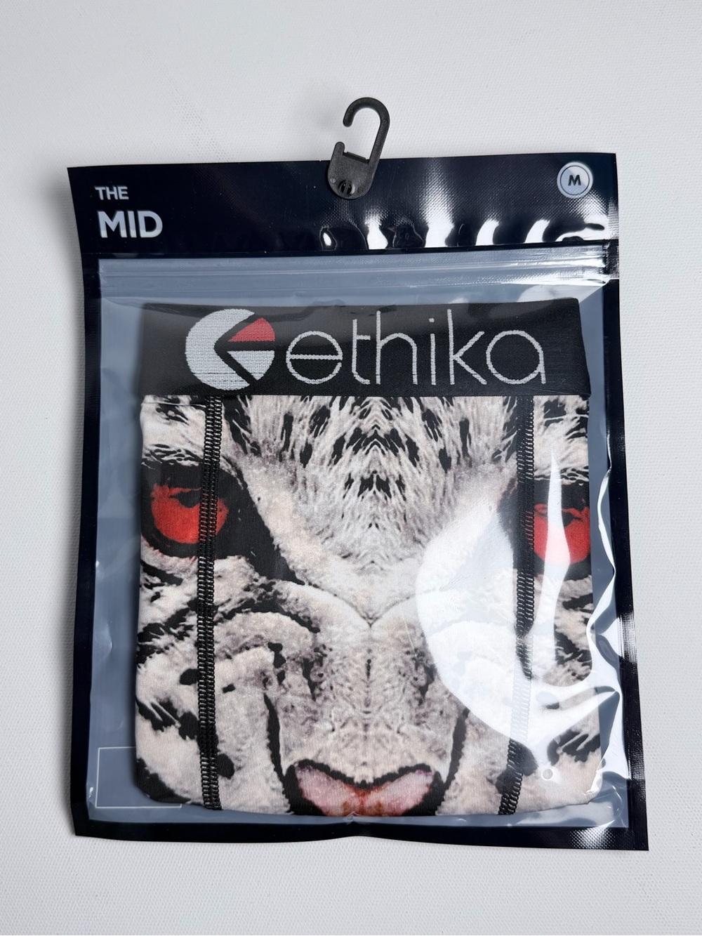 Ethika the Staple FYRE KATT White Snow Leopard Boxers Men's Medium